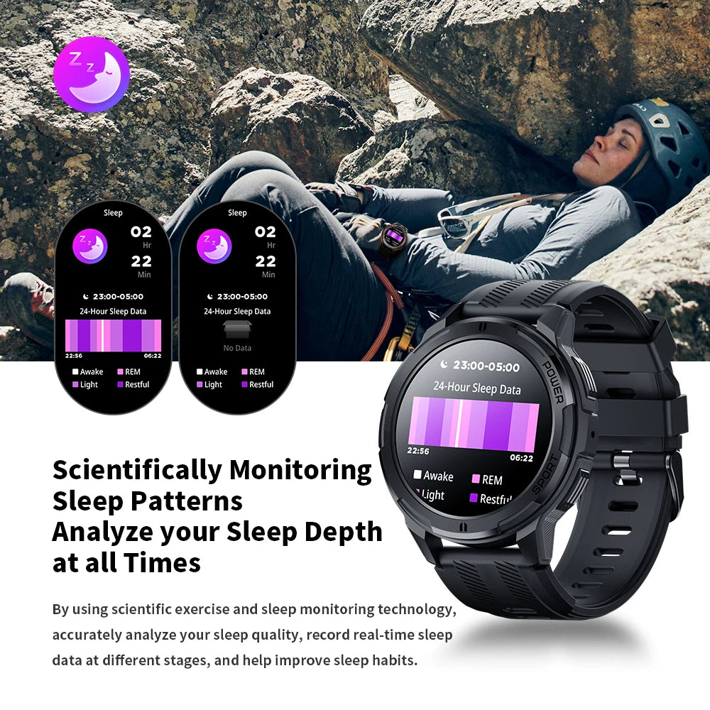 ⌚ Smartwatch SKMEI 2025 🧠💪 Tela AMOLED 1.43” 🔋 Bateria até 22 dias | Monitor de Saúde 🩺 + Chamadas Bluetooth 📞 + Tela Dividida 🔄 | IP68 à Prova d’Água 💦 | Estilo Esportivo Masculino 🏃♂️