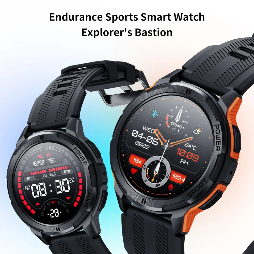 ⌚ Smartwatch SKMEI 2025 🧠💪 Tela AMOLED 1.43” 🔋 Bateria até 22 dias | Monitor de Saúde 🩺 + Chamadas Bluetooth 📞 + Tela Dividida 🔄 | IP68 à Prova d’Água 💦 | Estilo Esportivo Masculino 🏃♂️
