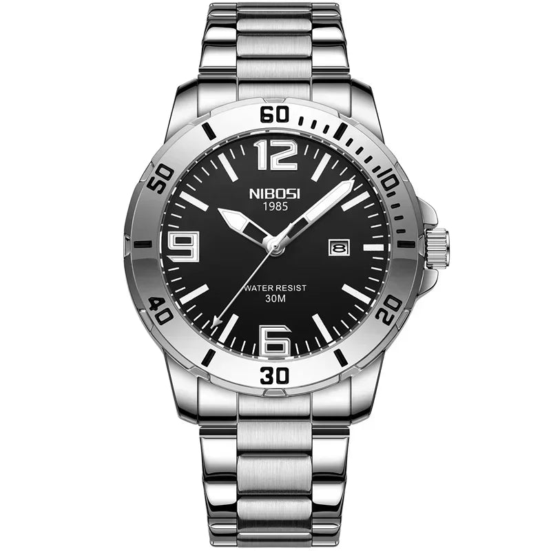 ⌚✨ Relógio Masculino NIBOSI 2589 | Estilo, Precisão e Elegância 🔥💼