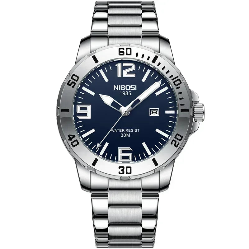 ⌚✨ Relógio Masculino NIBOSI 2589 | Estilo, Precisão e Elegância 🔥💼