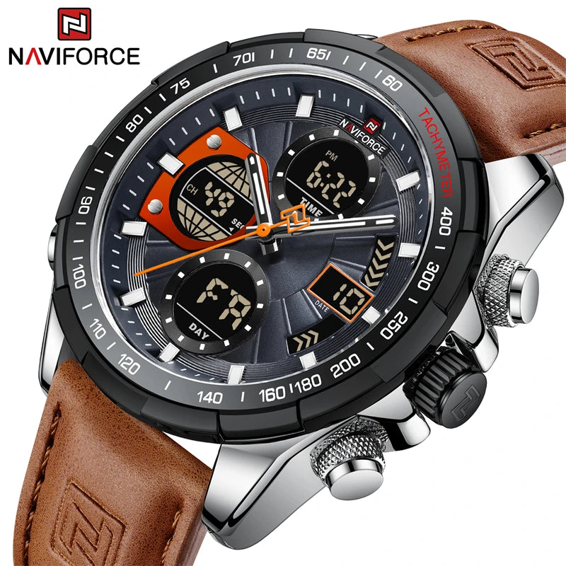 ⌚ Relógio Masculino NAVIFORCE NF9197L – Estilo, Função e Robustez