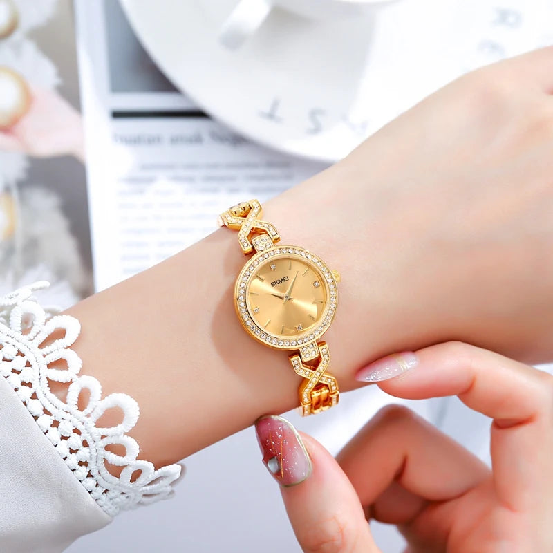 Relógio SKMEI 1738 Feminino ⌚ Fashion Casual 💖