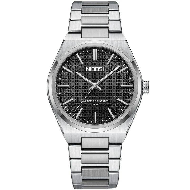 ⌚ Relógio NIBOSI 2663 – Luxo Simples com Design Quadrado ✨🕶️