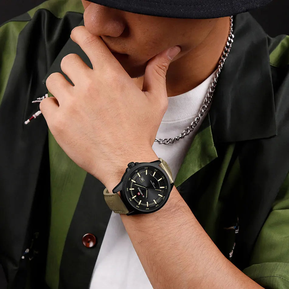 ⌚ Relógio Masculino NAVIFORCE NF9248L – Estilo, Conforto e Funcionalidade