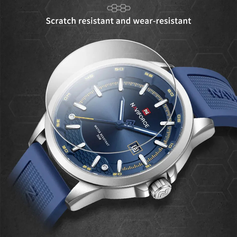 ⌚ Relógio NAVIFORCE NF9248T Masculino Silicone – Casual, Esportivo e Resistente