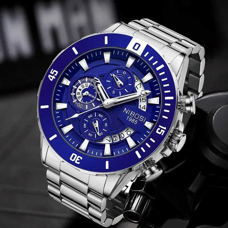 ⌚ Relógio NIBOSI 2592 – Estilo Business & Alta Performance 💼✨