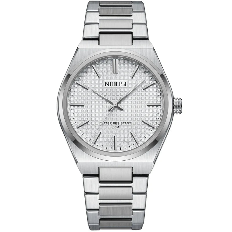 ⌚ Relógio NIBOSI 2663 – Luxo Simples com Design Quadrado ✨🕶️