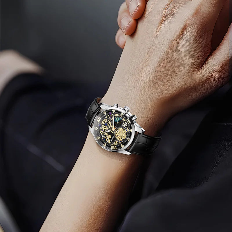 Relógio SKMEI 9058 Masculino ⌚ Luxo e Casual