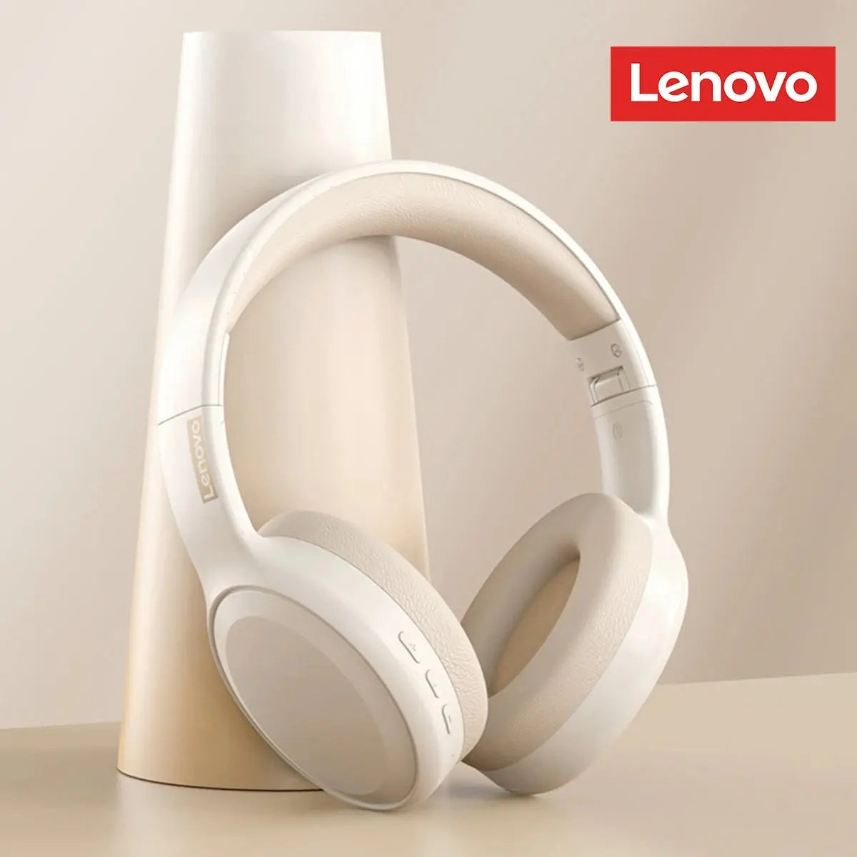 🎧🔥Fone de Ouvido Lenovo TH30 Bluetooth 5.3 com Microfone 🎮🎵 Dobrável, Confortável e com 9h de Bateria!