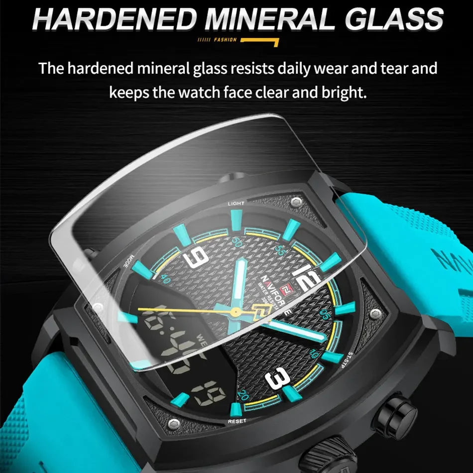 ⌚ Relógio Masculino NAVIFORCE NF9242 – Estilo, Função e Robustez