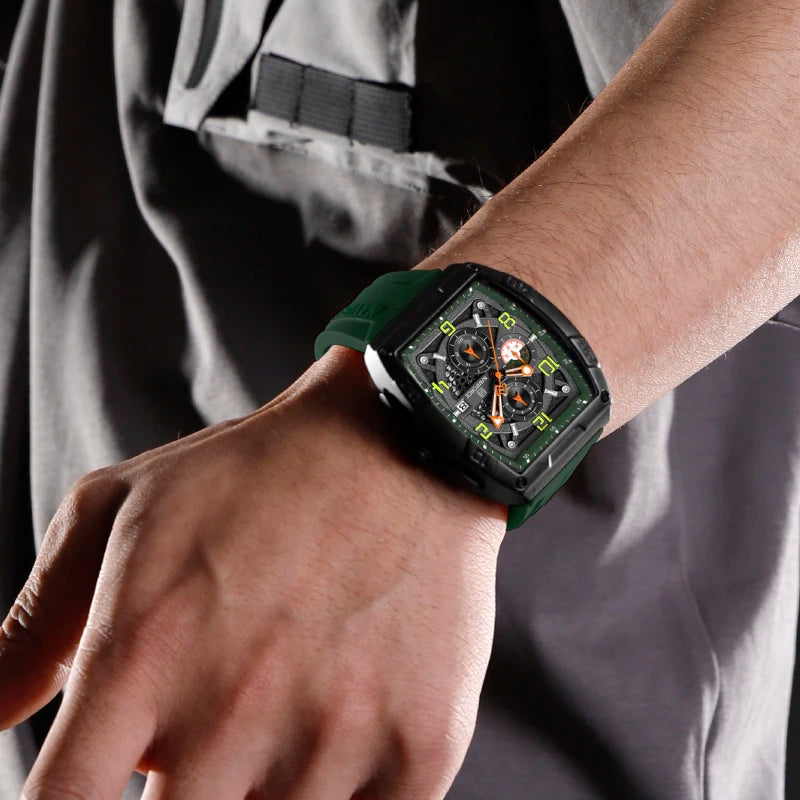 ⌚🔥Relógio Masculino NAVIFORCE NF8052 – Esportivo, Estiloso e Resistente à Água 💪🏽