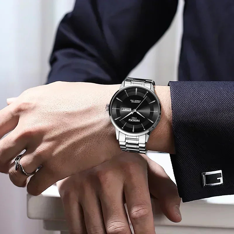 ⌚ Relógio NIBOSI 2607 Masculino Simples e Resistente 3ATM