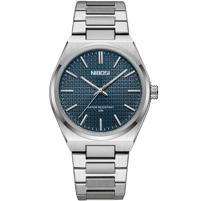 ⌚ Relógio NIBOSI 2663 – Luxo Simples com Design Quadrado ✨🕶️