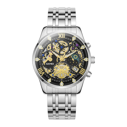 Relógio SKMEI 9058 Masculino ⌚ Luxo e Casual