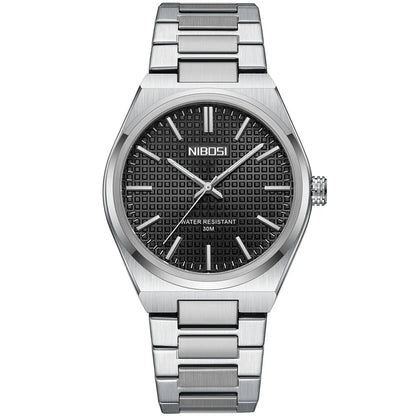 ⌚ NIBOSI 2663 Uhr – Schlichter Luxus mit quadratischem Design ✨🕶️