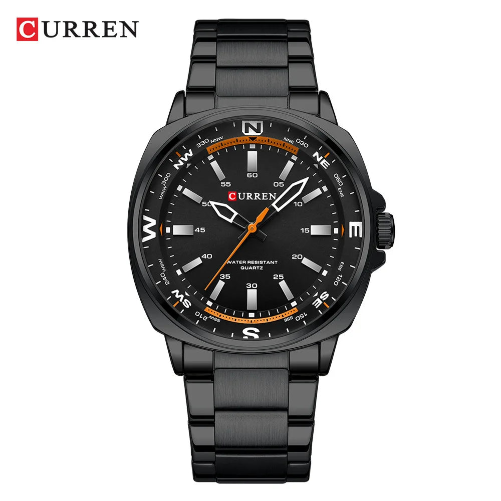 ⌚ Relógio Curren Modelo 8455 – Estilo Casual com Resistência e Elegância! 🔥