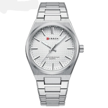 ⌚Relógio CURREN 8439 Masculino ⌚ Estilo Clássico com Ponteiros Luminosos
