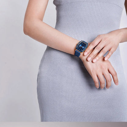 ⌚🌟Relógio Feminino NAVIFORCE NF5049 – Design Moderno e Conforto com Pulseira de Silicone