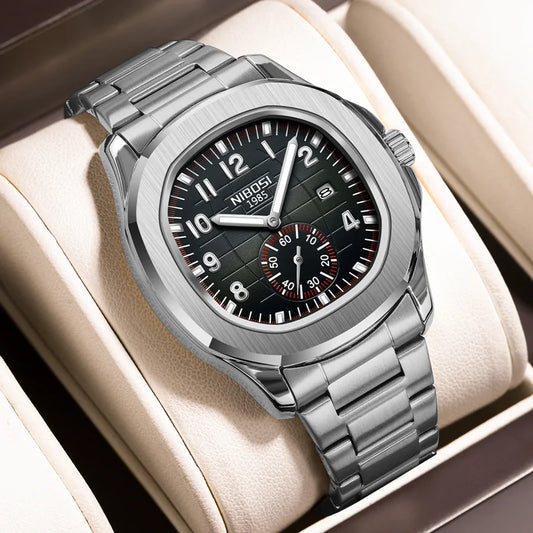 ⌚ Relógio Masculino NIBOSI Modelo 2653 – Luxo e Precisão 🔥