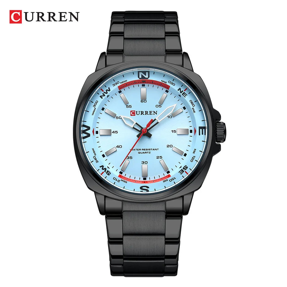 ⌚ Relógio Curren Modelo 8455 – Estilo Casual com Resistência e Elegância! 🔥