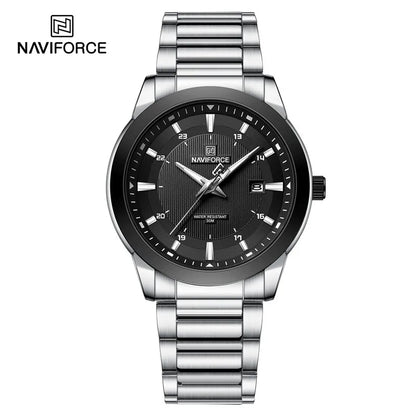 ⌚ Relógio NAVIFORCE 8029 Quartzo Aço Inoxidável Esporte 3ATM