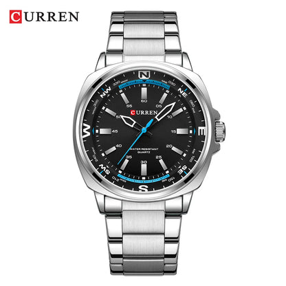 ⌚ Relógio Curren Modelo 8455 – Estilo Casual com Resistência e Elegância! 🔥