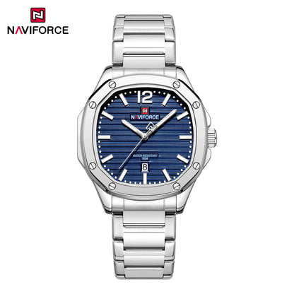 ⌚✨Relógio Masculino NAVIFORCE NF9243S – Elegância e Durabilidade em Aço Inoxidável