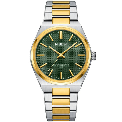 ⌚ NIBOSI 2663 Uhr – Schlichter Luxus mit quadratischem Design ✨🕶️